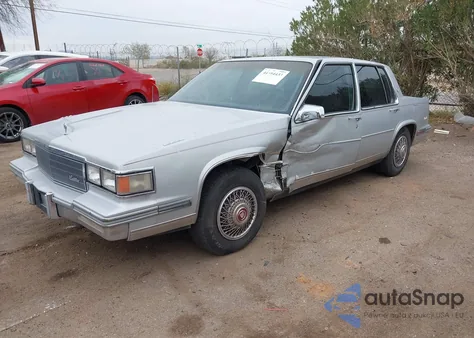 1986 Cadillac Deville Fleetwood z USA, uszkodzony, nr VIN 1G6CD6986G4236851